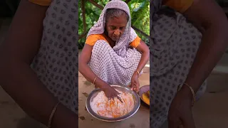 Traditional Bengali Tal Roti  | Fresh Palm Fruit Flatbread | Village Style Cooking 