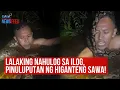 Lalaking nahulog sa ilog, pinuluputan ng higanteng sawa! | GMA Integrated Newsfeed
