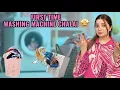 First Time Washing Machine Chali 🥹😱 | Itny Saray Kapray 👀 | @RabeecaKhan @hussain.tareen 