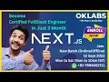 NextJs FullStack Development Day 33 - Live Project