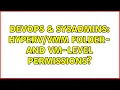 DevOps SysAdmins folder - and VM-level permissions