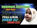 Download Lagu DJ SHOLAWAT TERBARU|| NADHOM ALFIYAH || 2022 SUARA MERDU