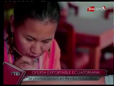 Oferta exportable Ecuatoriana se promocionará en revista Holandesa