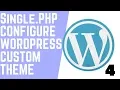 How To Create Single php Page In Wordpress - 4