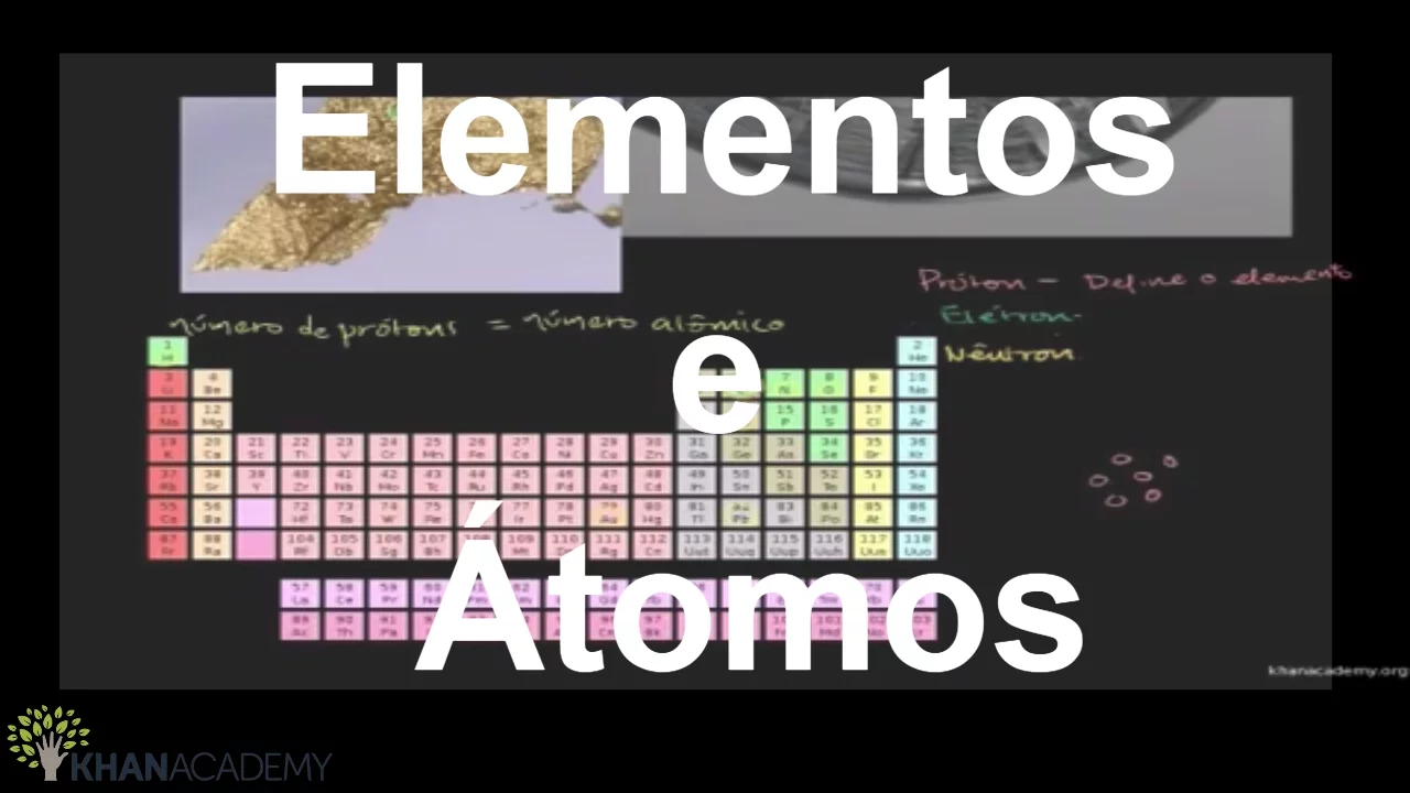 Elementos e Átomos | Química | Khan Academy