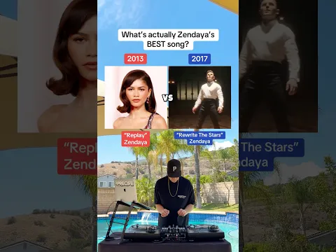 What’s actually Zendaya’s BEST song? 😳 (Replay vs Rewrite The Stars)