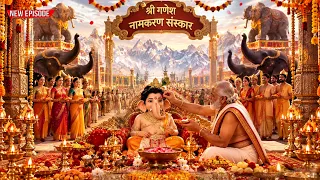 गणेश चतुर्थी विशेष - देवलोक में हुआ गणेश जी का नामकरण समारोह | गणेश लीला
