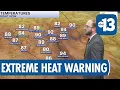 Hot and Humid Weather to Continue Through the Weekend in Las Vegas