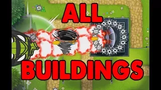 ALL SPECIALTY BUILDINGS UNLOCKED Bloons TD 5