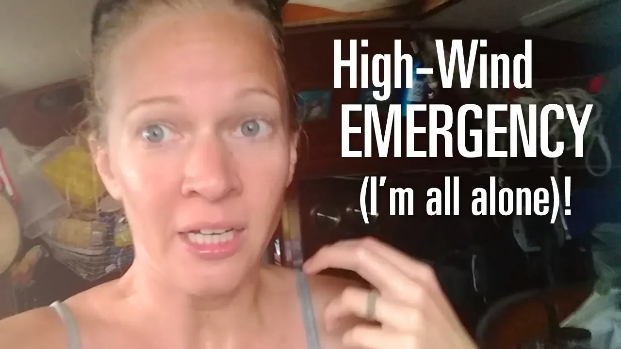 ALL ALONE – Wind Emergency, Dragging Anchor