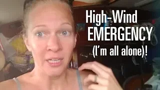 ALL ALONE  – Wind Emergency, Dragging Anchor