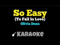 Download Lagu Olivia Dean - So Easy (To Fall In Love) Karaoke Guitar Instrumental