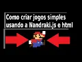 Como criar jogos simples usando javascript e html