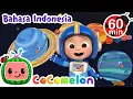 Belajar Planet di Angkasa! 🚀 | CoComelon Bahasa Indonesia - Lagu Anak Anak | Nursery Rhymes