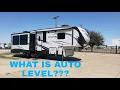 Lets talk auto level this is Lippert 6 point hydraulic system