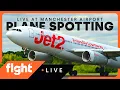 Download Lagu ♦️ LIVE Manchester Airport Plane Spotting - 25/08/25