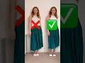 Download Lagu Where should your midi skirt sit? #fashionshorts #fashionadvice #midi