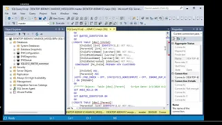 Generating Table Schema and Data Script in SQL Server Using SSMS