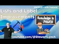 Smarter Lists Labels and Dictionary Grouping in SwiftUI