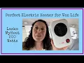 Perfect Electric Heater for VanLife No open flame Lasko MyHeat 200watts BLUETTI AC200P 2000watts
