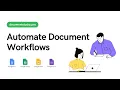 Automate Document Workflow with Google Sheets Gmail Google Forms and Docs