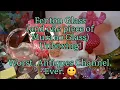 Unbox some Fenton and Murano Glass with me Cranberry Blue Pink and Uranium Glass