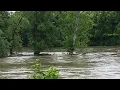 Flooding of the Wabash Where it Meets the Eel River in Logansport August 14 2026