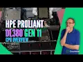 HPE ProLiant DL380 Gen 11 Processors Intel Scalable Xeon 4th 5th Gen LGA4677 CPU Install
