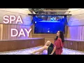 come to the spa with me island spa sauna