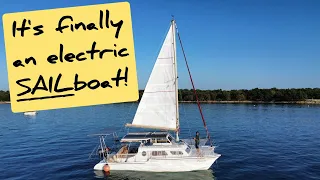 After 2 years, my boat finally sails!!!