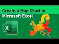 Create a Map Chart in Microsoft Excel