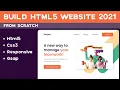 Build An Responsive HTML5 Website 2021