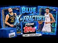 Revealing My Blue X-Fractors From Topps Chrome Basketball