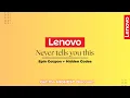 Get MAXIMUM Lenovo Discount Spin Coupon Trick SheerID Extra Codes Step-by-Step
