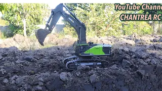 huina 1593 rc excavator Do physical work🚛