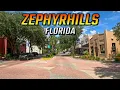 Zephyrhills Florida Driving Through