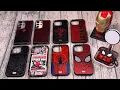 iPhone 15 Pro Max and Samsung Galaxy S24 Ultra - Iron Man Spider-Man Cases