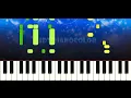 Happy Birthday Song - Cocomelon Nursery Rhymes | Piano Tutorial | Karaoke