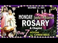 Lagu MONDAY Rosary Prayer \u0026 Chaplet🌹JOYFUL Mysteries of the Rosary Catholic, DAY 7 CHRISTMAS NOVENA