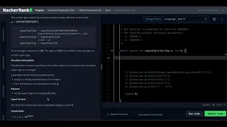 HackerRank Recursive Digit Sum Java char caculation