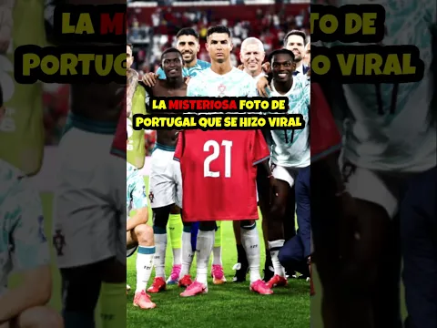 La MISTERIOSA foto de PORTUGAL que se hizo VIRAL 😱 #shorts #cristianoronaldo #futbol