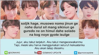 easy lyric bts anpanman by gomawo indo sub 