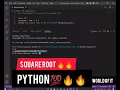 Python Program To Calculate The Square Root Of Given Number How To Calculate Square Root In Python