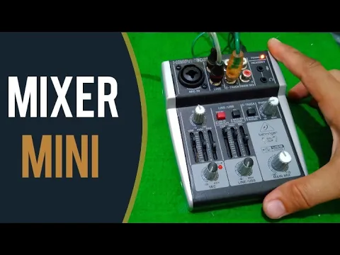 Download MP3 Mixer Mini Behringer Cocok Buat Miniatur