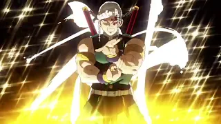 Tengen Uzui I AM A GOD YOU THREE ARE TRASH Demon Slayer Dub