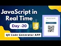 QR Code generator in JavaScript QR Code generator JavaScript mini projects for beginners