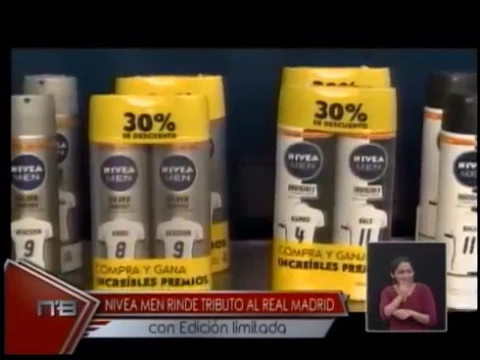 Nivea Men rinde tributo al Real Madrid con edición limitada