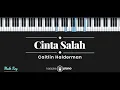 Download Lagu Cinta Salah (OST Ada Cinta Di SMA) - Caitlin Halderman (KARAOKE PIANO - MALE KEY)