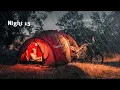 Lagu Solo ASMR Motorcycle Camping in the Rain | Soothing Sounds for Relaxation