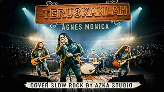 teruskanlah agnes monica cover slow rock by azka studio